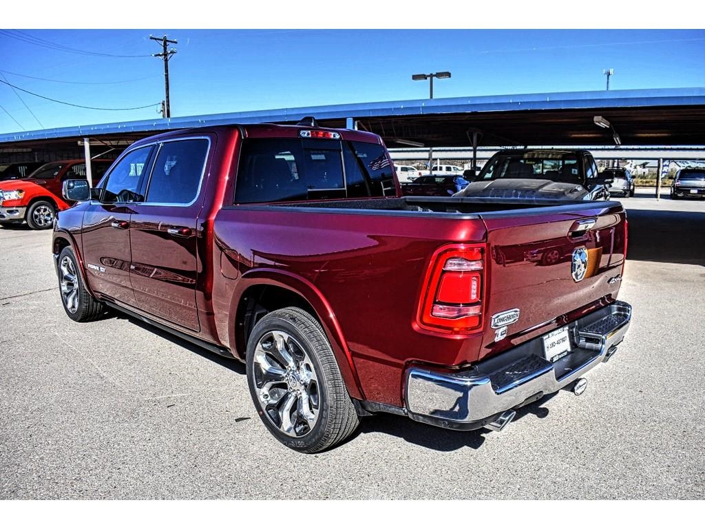 New 2019 Ram All New 1500 Laramie Longhorn 4x4 Crew Cab 57 Box Crew Cab In Hobbs 7949 Tate 0563